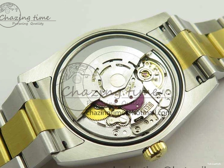 116234 36mm Oyster DJF YG Datejust Edition 1:1 Bracelet V2 Dial On SA3135 Fluted SS White Best Com 1129